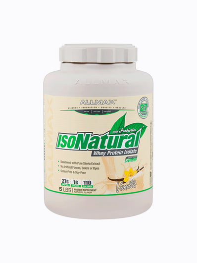 Allmax Nutrition IsoNatural Whey Protein Isolate